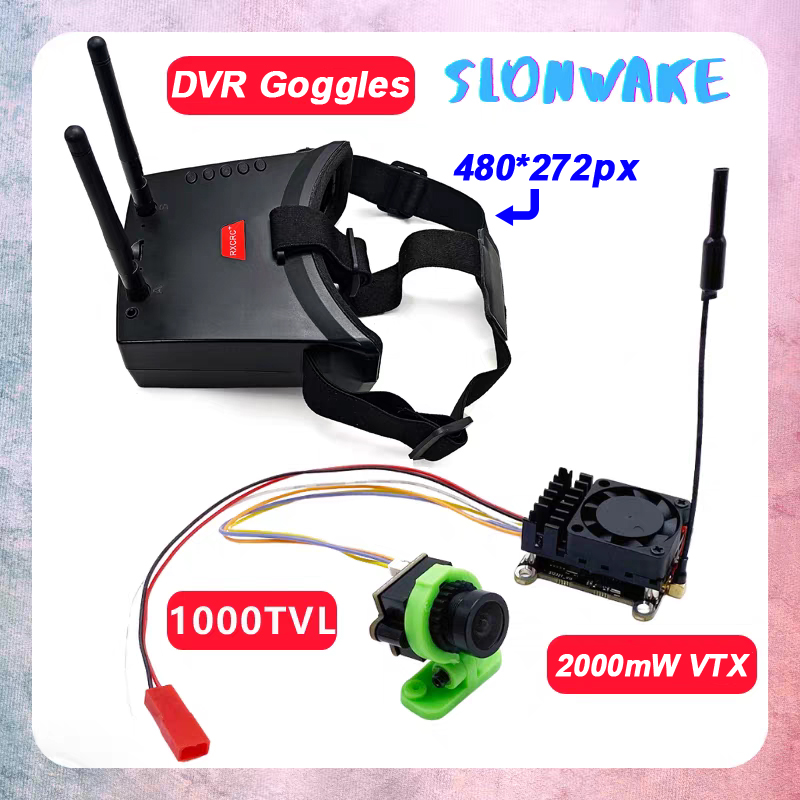 Analog Fpv Camera - Trasmettitore Video Wireless FPV 5.8Ghz 2W