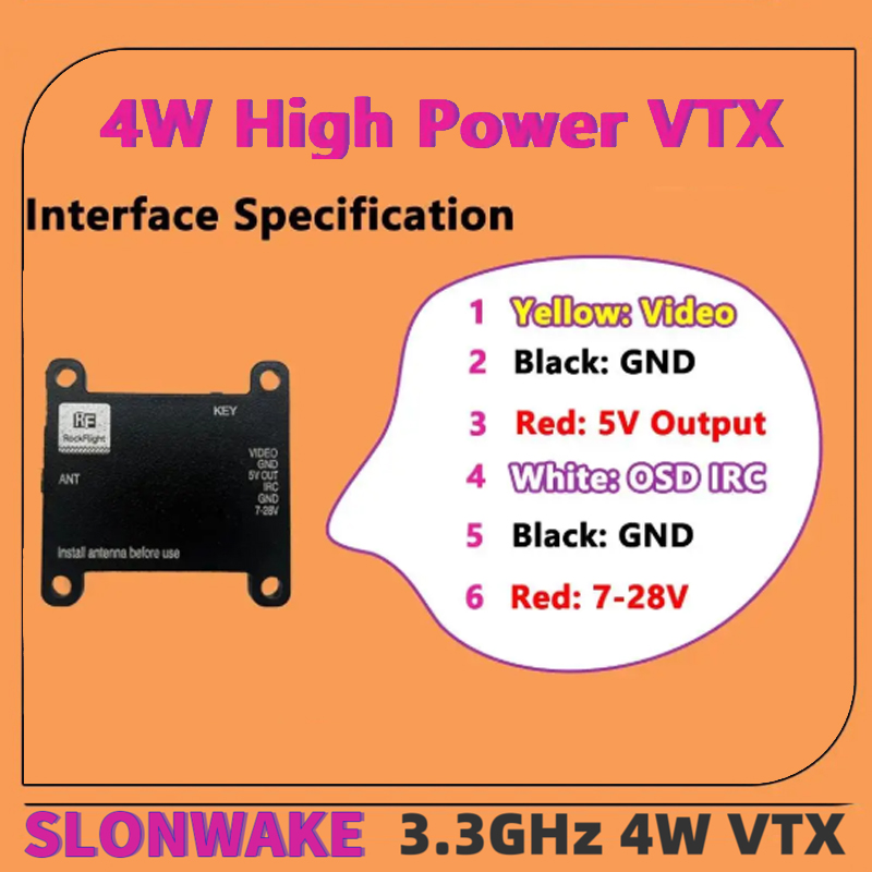 Trasmettitore Video VTX SLONWA - Rc Transmitter recensione e prezzo