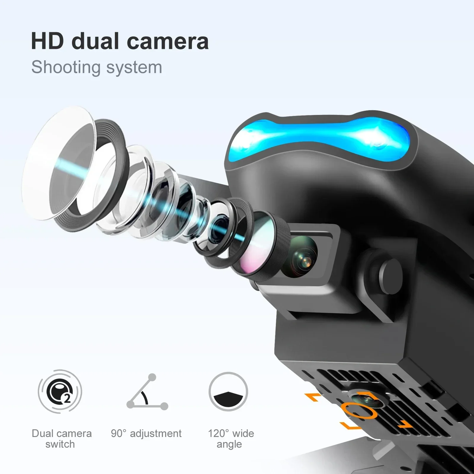 Nuovo E99 Pro HD 4K Drone Dopp - Brushed Drone Motor recensione e prezzo