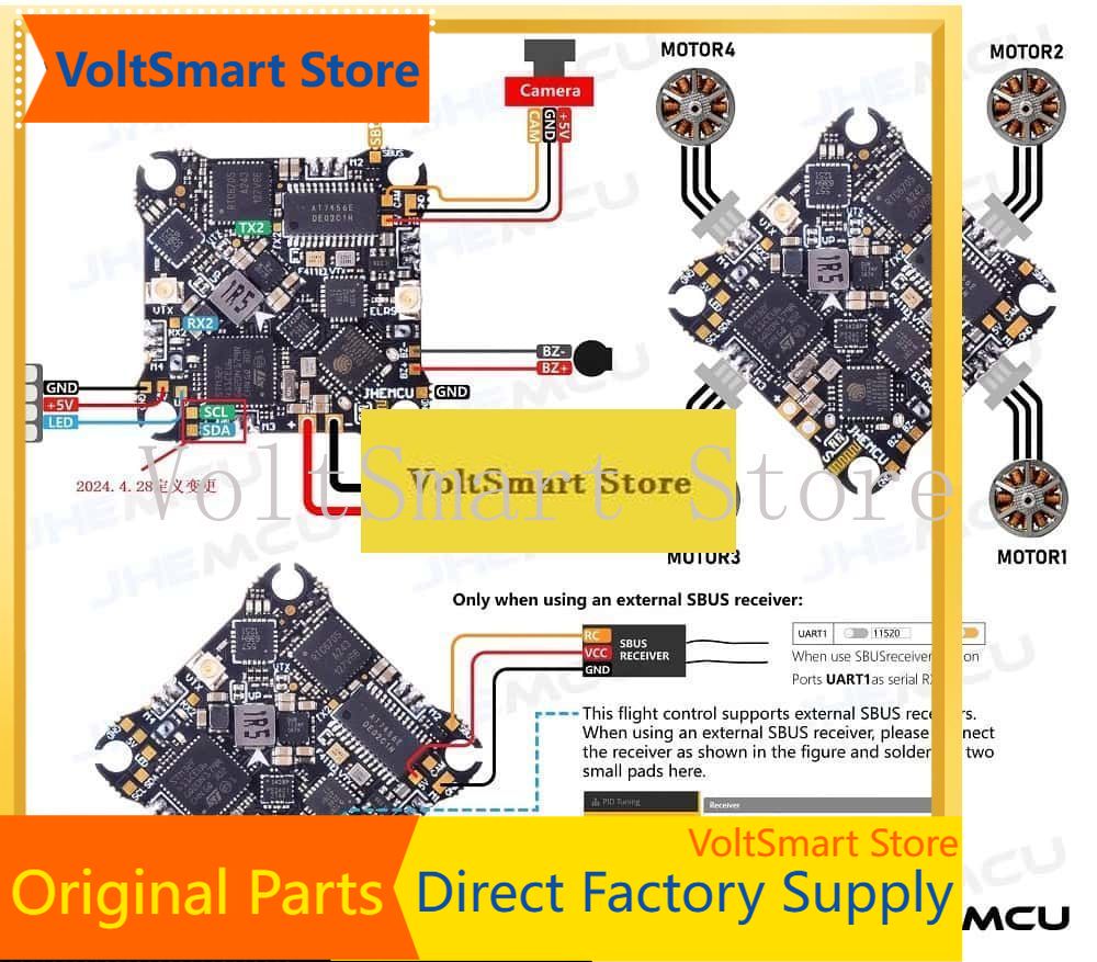 VoltSJHEMCU G474ELVTX F411 ELV - Betaflight Fc recensione e prezzo