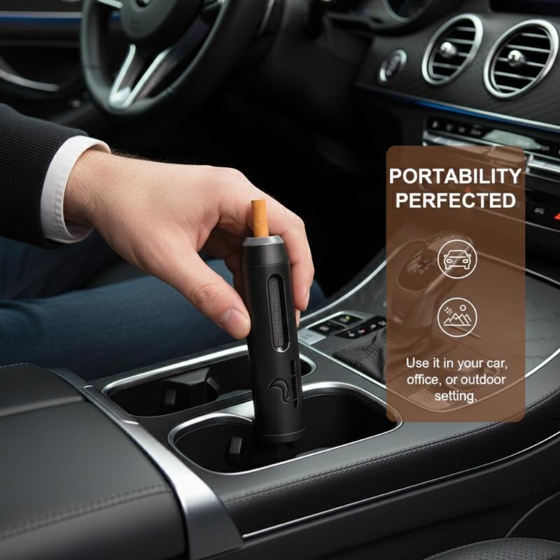 Posacenere portatile per auto, - Smoke Stopper recensione e prezzo