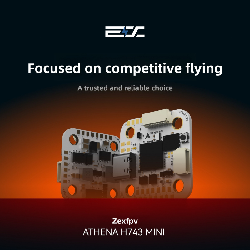 ZEX ATHENA H743 Mini Flight Co - Betaflight Fc recensione e prezzo