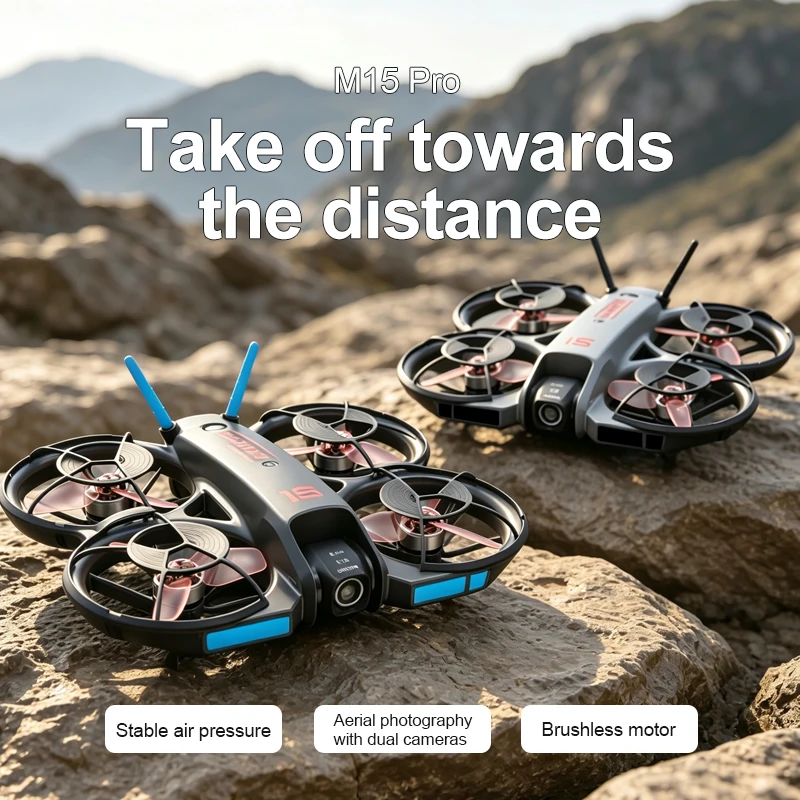 Nuovo Drone FPV M15 2026 con S - Brushed Drone Motor recensione e prezzo