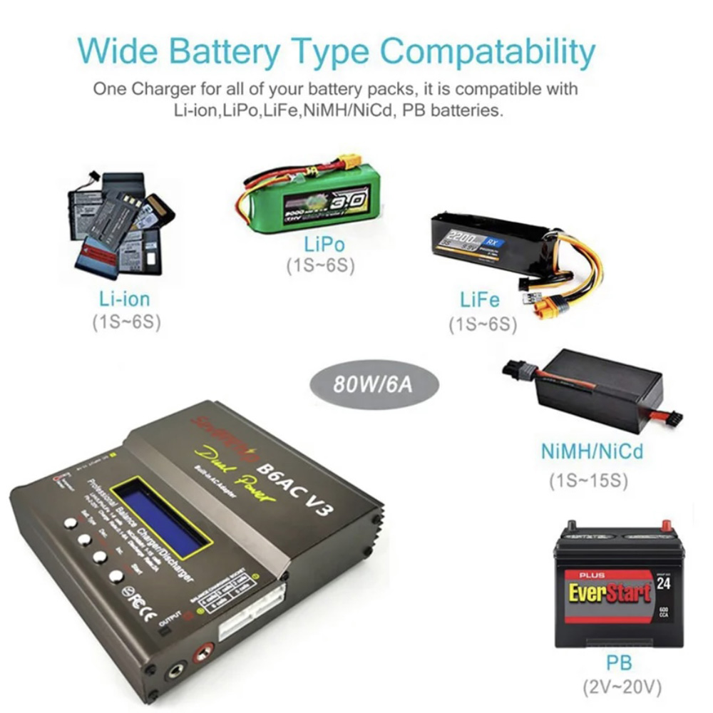 Caricabatterie IMAX B6AC V3 da - Balance Charger Rc recensione e prezzo