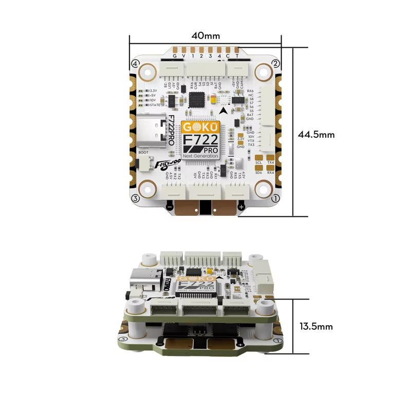Flywoo GOKU F722 Pro V2 55A 30 - F722 Flight Controller recensione e prezzo