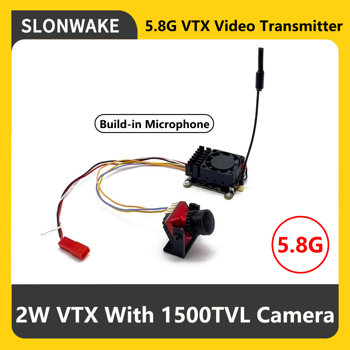 SLONWAKE 5.8G 2000mW Trasmetti - Rc Transmitter recensione e prezzo