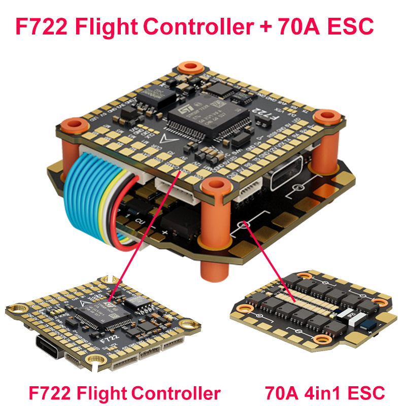 DAKEFPV F722 60A Stack ICM4268 - Analog Fpv Camera recensione e prezzo