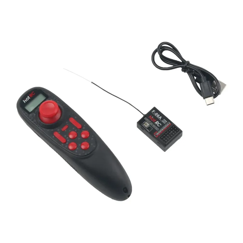 Sistema radio Hotrc Ds-600 a 6 - Radio Transmitter 2.4Ghz recensione e prezzo
