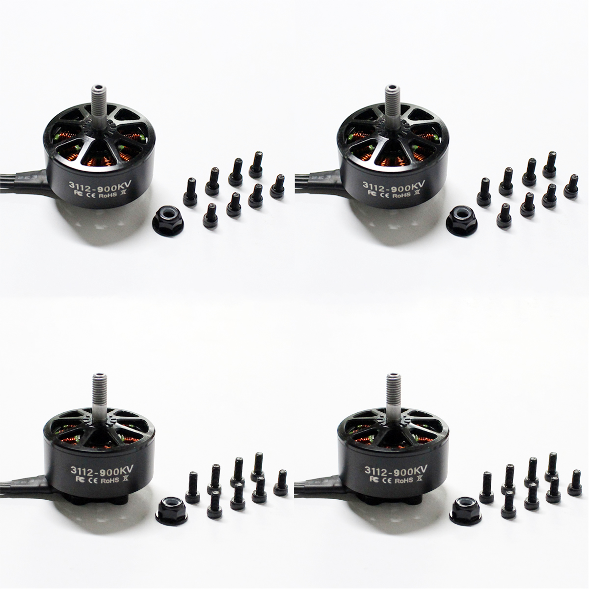 1/4PCS Motore Brushless 3112 9 - Brushed Drone Motor recensione e prezzo